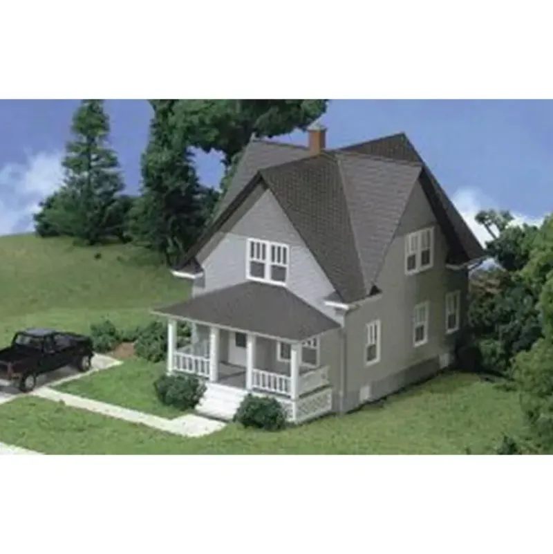 Trains|Atlas 0713 HO Kim's Classic 1920s American Home Kit - Model Train Junction: Quality Parts and Art Supplies