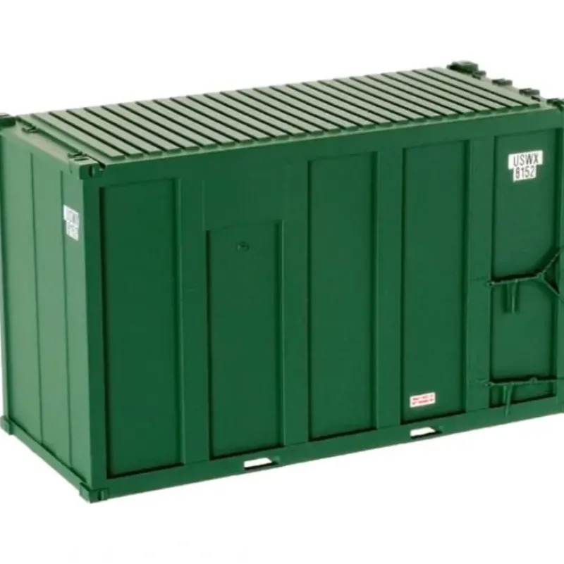 Trains|Atlas 20000658 HO 20'MSW Container 4pk USWX - Model Train Junction: Quality Parts and Art Supplies