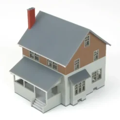 Trains|Atlas 6112 HO Olive Green Kate's Colonial Home Kit - Model Train Junction: Quality Parts and Art Supplies