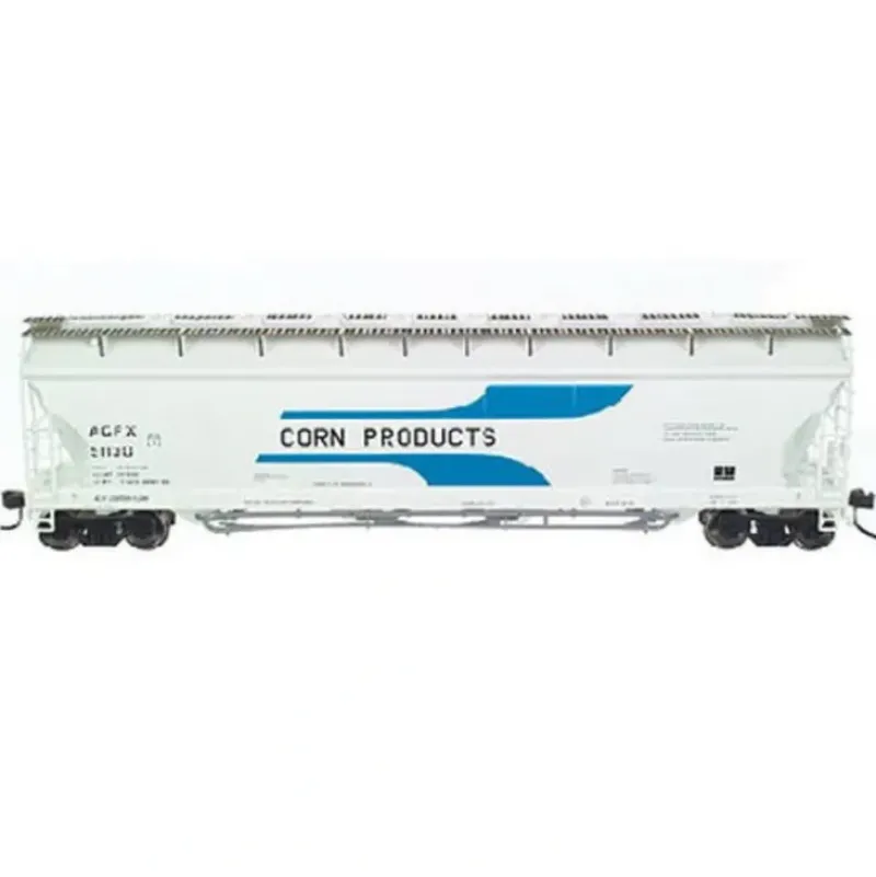 Trains|Atlas 1504-4 HO Pressureaide Centerflow Hopper Corn Products ACFX Road # 51130 - Model Train Junction: Quality Parts and Art Supplies