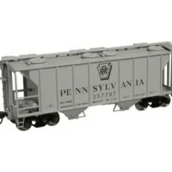 Trains|Atlas 11297 HO PRR Trainman PS-2 Covered Hopper #257723 - Model Train Junction: Quality Parts and Art Supplies