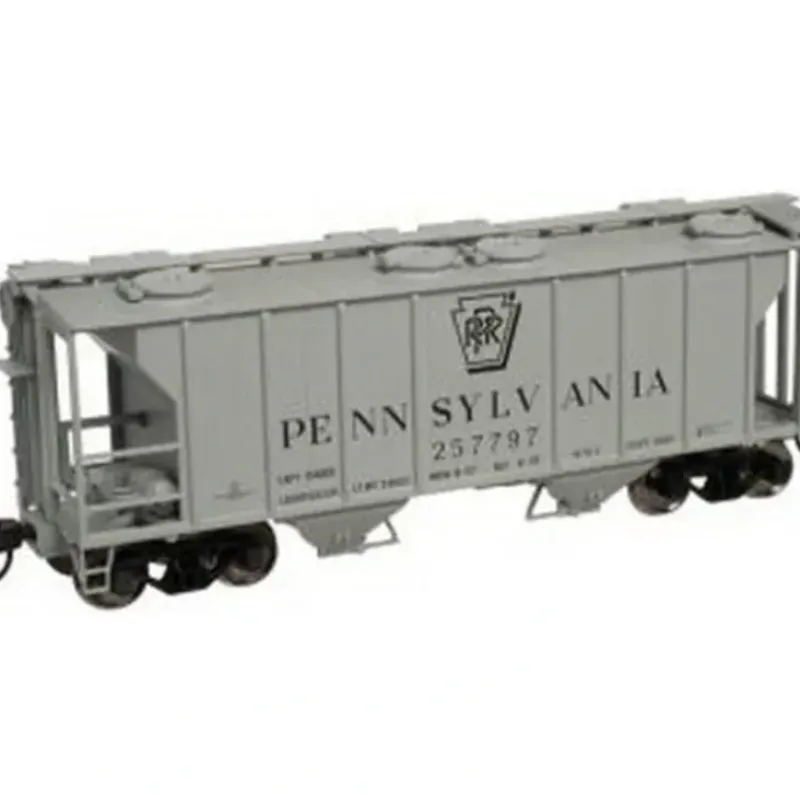 Trains|Atlas 11297 HO PRR Trainman PS-2 Covered Hopper #257723 - Model Train Junction: Quality Parts and Art Supplies