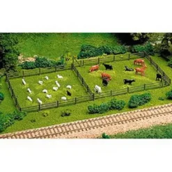 Trains|Atlas 0777 HO 3-Rail Brown Rustic Fence with Gate-Kit - Model Train Junction: Quality Parts and Art Supplies