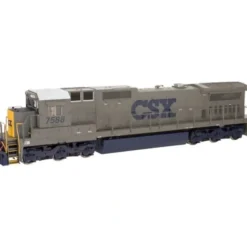 Trains|Atlas 10000765 HO RTR Dash 8-40C w/DCC & Sound, CSX/Stealth #7588 - Model Train Junction: Quality Parts and Art Supplies