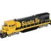Trains|Atlas 8090 HO Santa Fe Low-Nose B23-7 Diesel Locomotive w/o Decoder #6379 - Model Train Junction: Quality Parts and Art Supplies