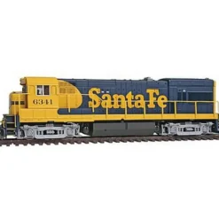 Trains|Atlas 10000831 HO Santa Fe U23B Low Nose Diesel Locomotive #6341 - Model Train Junction: Quality Parts and Art Supplies