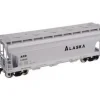 Trains|Atlas 20000467 HO Scale Alaska 3560 Centerflow Hopper #14605 - Model Train Junction: Quality Parts and Art Supplies