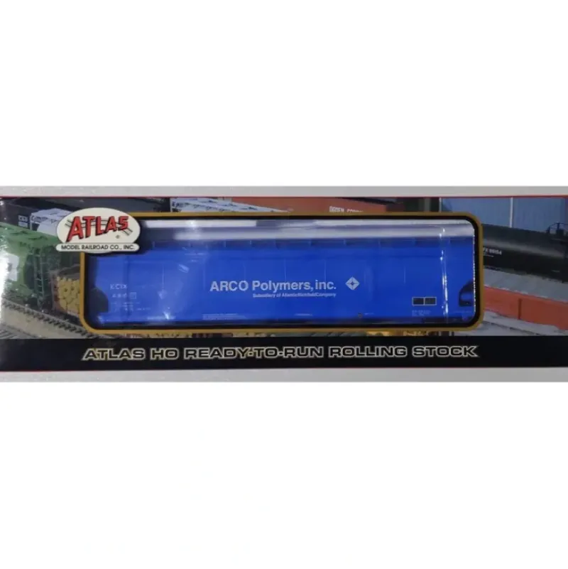 Trains|Atlas 20000005 HO Scale Arco Polymers ACF 5701 Centerflow Hopper #496 - Model Train Junction: Quality Parts and Art Supplies