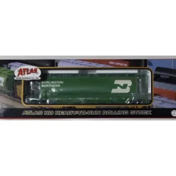 Trains|Atlas 20000540 HO Scale Burlington Northern ACF 6-Bay Cylindrical Hopper #443056 - Model Train Junction: Quality Parts and Art Supplies
