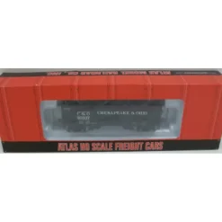 Trains|Atlas 1891-5 HO Scale C&O 2-Bay Offset Hopper - Model Train Junction: Quality Parts and Art Supplies