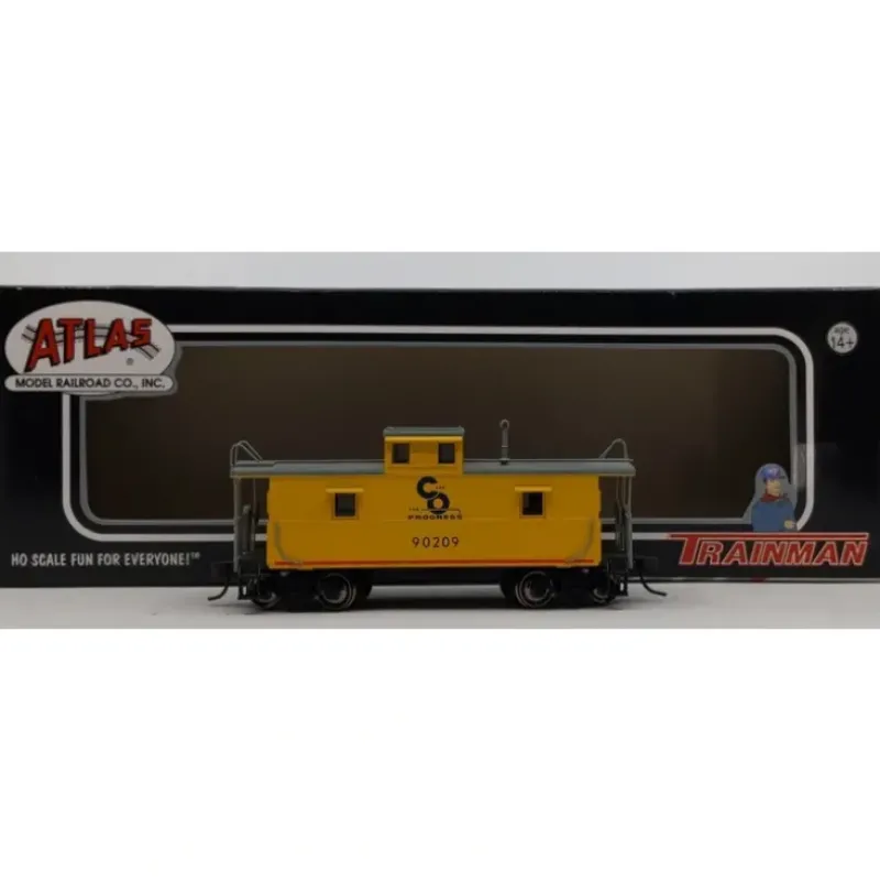 Trains|Atlas 11251 HO Scale Chesapeake & Ohio Cupola Caboose #90209 - Model Train Junction: Quality Parts and Art Supplies