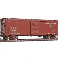 Trains|Atlas 20000918 HO Scale Chesapeake & Ohio #7649 ARA Boxcar - Model Train Junction: Quality Parts and Art Supplies