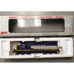Trains|Atlas 9240 HO Scale Chesapeake & Ohio SD35 Diesel Locomotive #7424 - Model Train Junction: Quality Parts and Art Supplies
