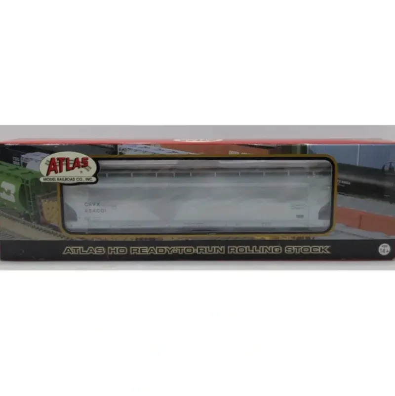 Trains|Atlas 20000160 HO Scale Chevron ACF 5800 Plastics Hopper #894001 - Model Train Junction: Quality Parts and Art Supplies