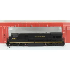 Trains|Atlas 8508 HO Scale Clinchfield U36C Diesel Locomotive #3604 - Model Train Junction: Quality Parts and Art Supplies