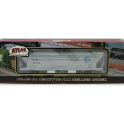Trains|Atlas 1469-1 HO Scale Cotton Belt 3-Bay Covered Centerflow Hopper #70032 - Model Train Junction: Quality Parts and Art Supplies