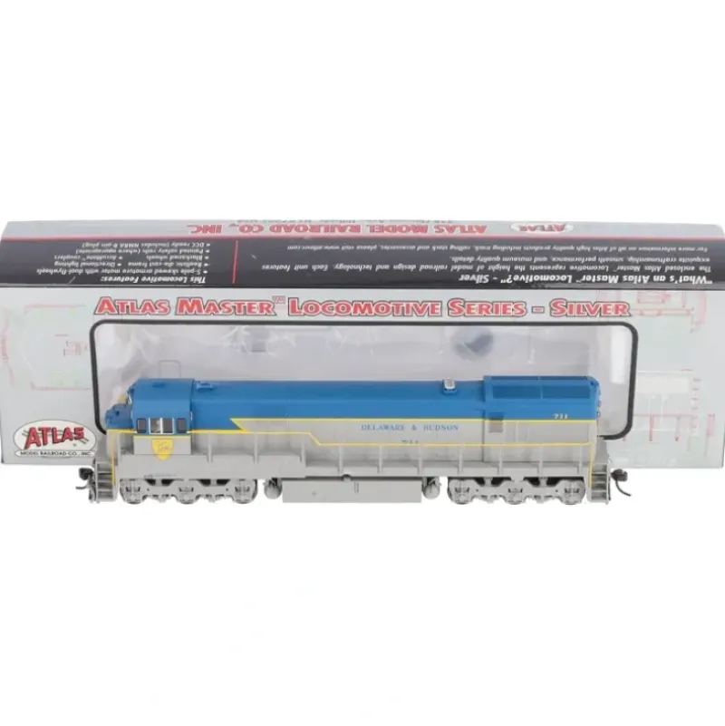 Trains|Atlas 7365 HO Scale Delaware & Hudson U30C Phase 2 Locomotive #711 - Model Train Junction: Quality Parts and Art Supplies