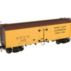 Trains|Atlas 61136 HO Scale DLW Nickel Plate 36' Wood Reefer #312 - Model Train Junction: Quality Parts and Art Supplies