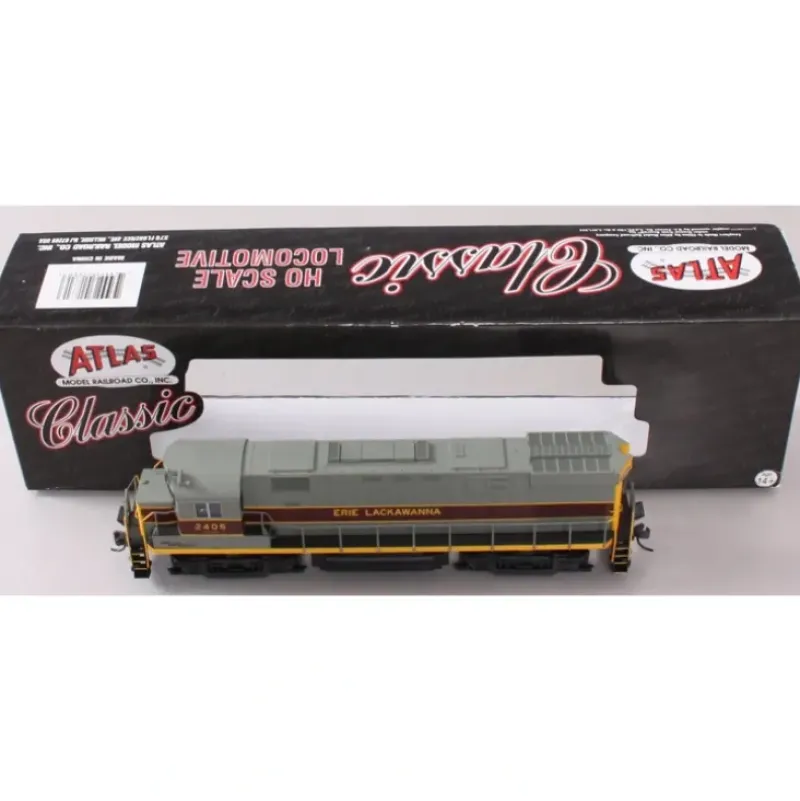 Trains|Atlas 10000687 HO Scale Erie Lackawanna C-424 Phase 1 Diesel Locomotive #2406 - Model Train Junction: Quality Parts and Art Supplies