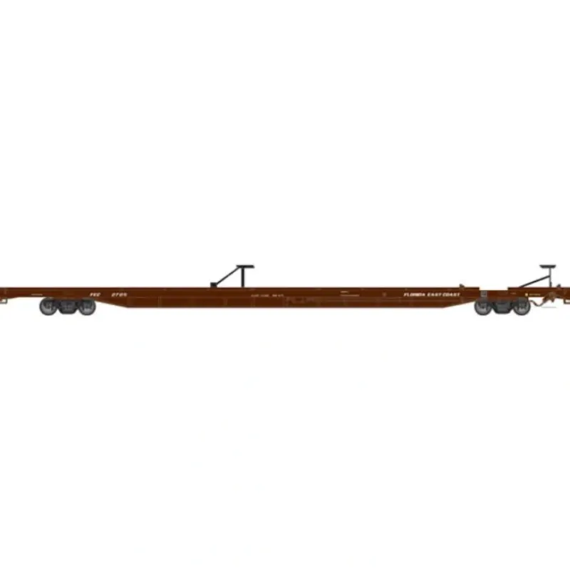 Trains|Atlas 20000297 HO Scale Florida East Coasrt 89'4" Flatcar #2705 - Model Train Junction: Quality Parts and Art Supplies