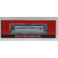 Trains|Atlas 1962-2 HO Scale Great Northern ACF 6-Bay Cylindrical Hopper #71610 LN/Box - Model Train Junction: Quality Parts and Art Supplies