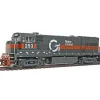 Trains|Atlas 10000819 HO Scale Guilford/MEC U23B Diesel Locomotive #293 - Model Train Junction: Quality Parts and Art Supplies