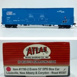 Trains|Atlas 1780-2 HO Scale LNAC Boxcar #5307 LN/Box - Model Train Junction: Quality Parts and Art Supplies