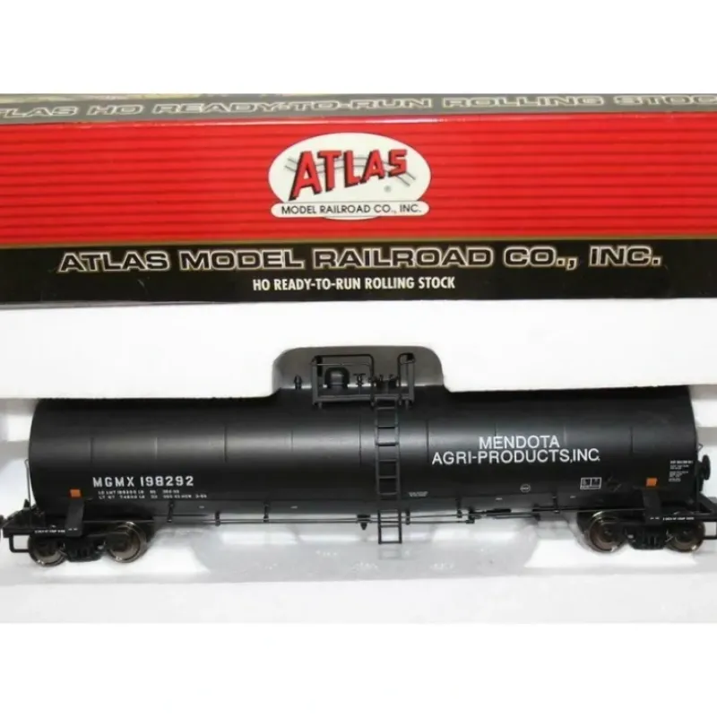 Trains|Atlas 1628-2 HO Scale Mendota ACF 23,500 Gallon Tank Car #MGMX 198292 LN/Box - Model Train Junction: Quality Parts and Art Supplies