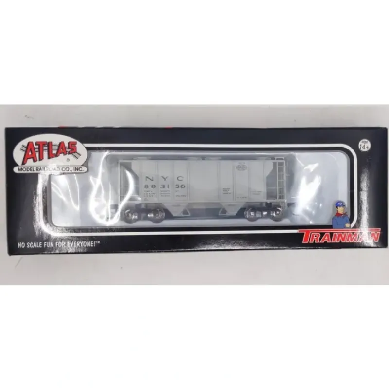 Trains|Atlas 11305 HO Scale New York Central PS-2 Covered Hopper #883156 - Model Train Junction: Quality Parts and Art Supplies
