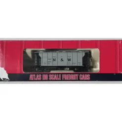Trains|Atlas 1816 HO Scale Norfolk & Western PS-2 2-Bay Covered Hopper #71201 - Model Train Junction: Quality Parts and Art Supplies