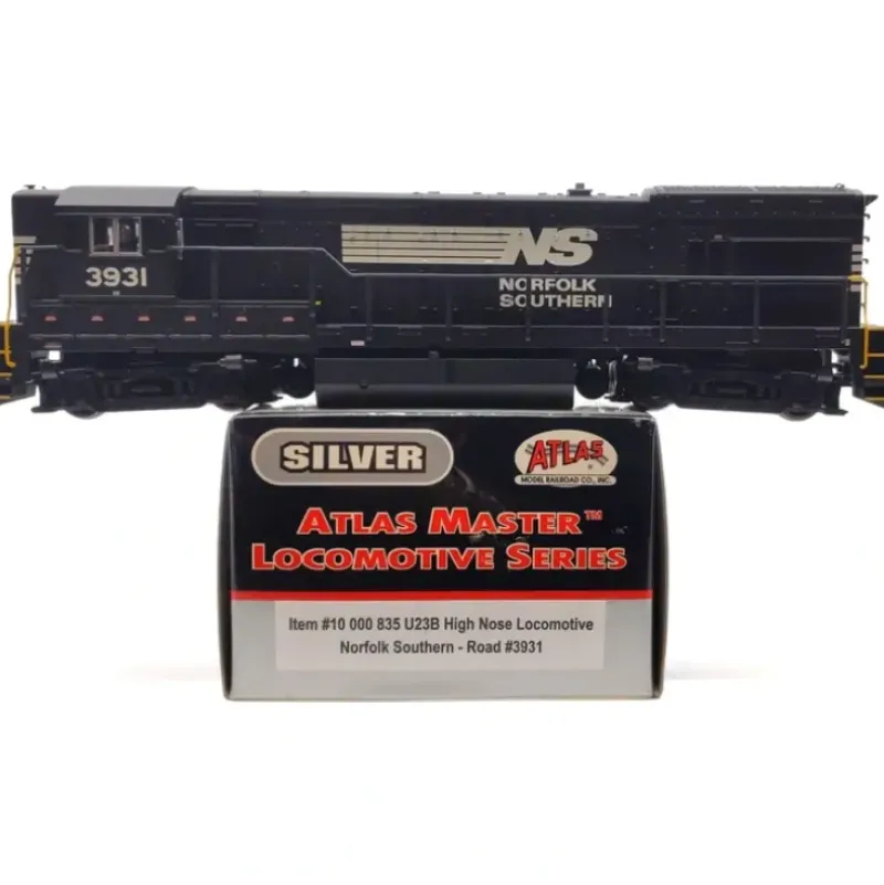 Trains|Atlas 10000835 HO Scale Norfolk Southern U23B High Nose Diesel Locomotive #3931 - Model Train Junction: Quality Parts and Art Supplies