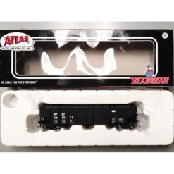 Trains|Atlas 1393 HO Scale Penn Central 70T 3-Bay Hopper #461071 - Model Train Junction: Quality Parts and Art Supplies