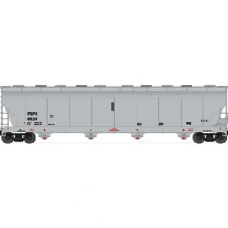 Trains|Atlas 20000440 HO Scale PSPX ACF 5701 4-Bay Hopper #6658 - Model Train Junction: Quality Parts and Art Supplies