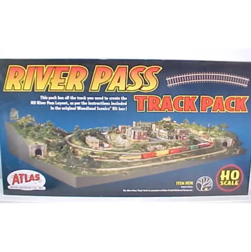 Trains|Atlas 578 HO Scale River Pass Track Pack - Model Train Junction: Quality Parts and Art Supplies