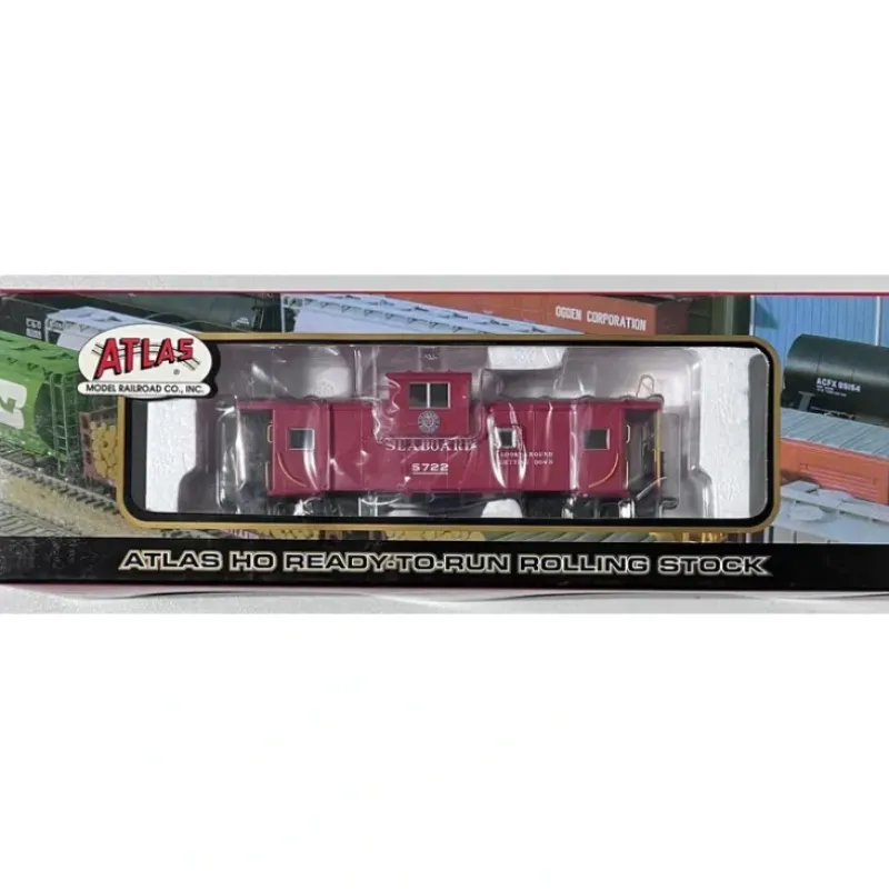 Trains|Atlas 6211-2 HO Scale Seaboad Air Line Extended Vision Caboose #5722 - Model Train Junction: Quality Parts and Art Supplies