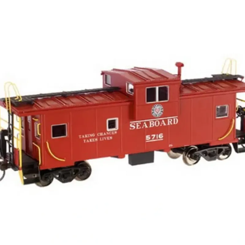 Trains|Atlas 62111 HO Scale Seaboard Air Line Extended Vision Caboose #5716 - Model Train Junction: Quality Parts and Art Supplies