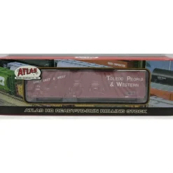 Trains|Atlas 20000115 HO Scale TP&W 53' Double Plug Door Boxcar #50581 - Model Train Junction: Quality Parts and Art Supplies