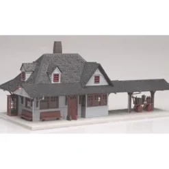 Trains|Atlas 606 HO Scale Trackside Passenger Station - Model Train Junction: Quality Parts and Art Supplies