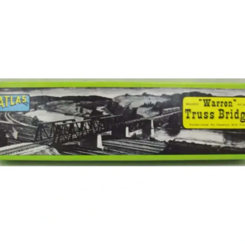 Trains|Atlas 83 HO Scale Warren Truss Bridge Kit - Model Train Junction: Quality Parts and Art Supplies