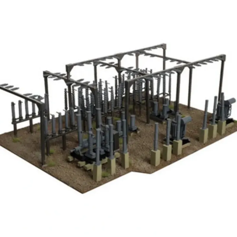 Trains|Atlas 752 HO Substation Building Kit - Model Train Junction: Quality Parts and Art Supplies