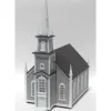 Trains|Atlas 608 HO 19th Century American Church Trackside Built Up - Model Train Junction: Quality Parts and Art Supplies