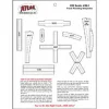 Trains|Atlas 0361 HO Track Planning Template - Model Train Junction: Quality Parts and Art Supplies