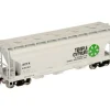 Trains|Atlas 20000878 HO Trainman ACF 3560 Cov Hopper, Temple #64260 - Model Train Junction: Quality Parts and Art Supplies