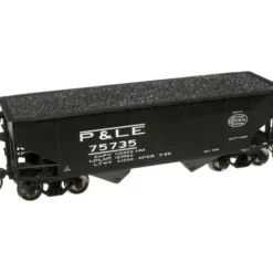 Trains|Atlas 20000985 HO Trainman 2-Bay Offset Hopper, P&LE #75735 - Model Train Junction: Quality Parts and Art Supplies