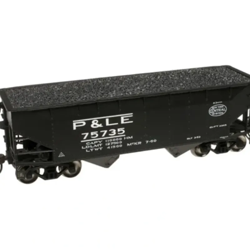 Trains|Atlas 20000985 HO Trainman 2-Bay Offset Hopper, P&LE #75735 - Model Train Junction: Quality Parts and Art Supplies