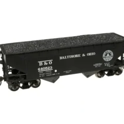 Trains|Atlas 20000980 HO Trainman 2-Bay Offset Hopper, B&O (3) - Model Train Junction: Quality Parts and Art Supplies