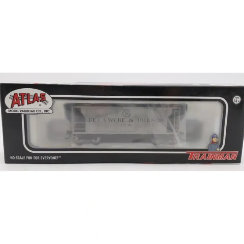 Trains|Atlas 11303 HO Trainman PS-2 Covered Hopper, D&H #12110 - Model Train Junction: Quality Parts and Art Supplies
