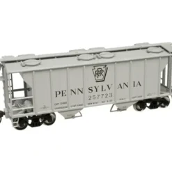 Trains|Atlas 11298 HO Trainman PS-2 Covered Hopper, PRR #257757 - Model Train Junction: Quality Parts and Art Supplies
