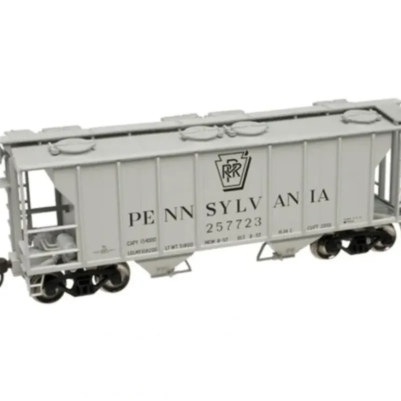 Trains|Atlas 11298 HO Trainman PS-2 Covered Hopper, PRR #257757 - Model Train Junction: Quality Parts and Art Supplies