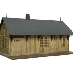 Trains|Atlas 716 HO Trainman Rural Station Building Kit - Model Train Junction: Quality Parts and Art Supplies